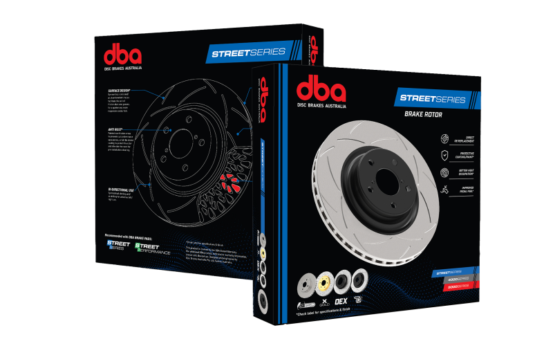 DBA 12+ Subaru/Scion BRZ/FR-S Limited&Premium (US Spec) Front Drilled & Slotted Street Series Rotor