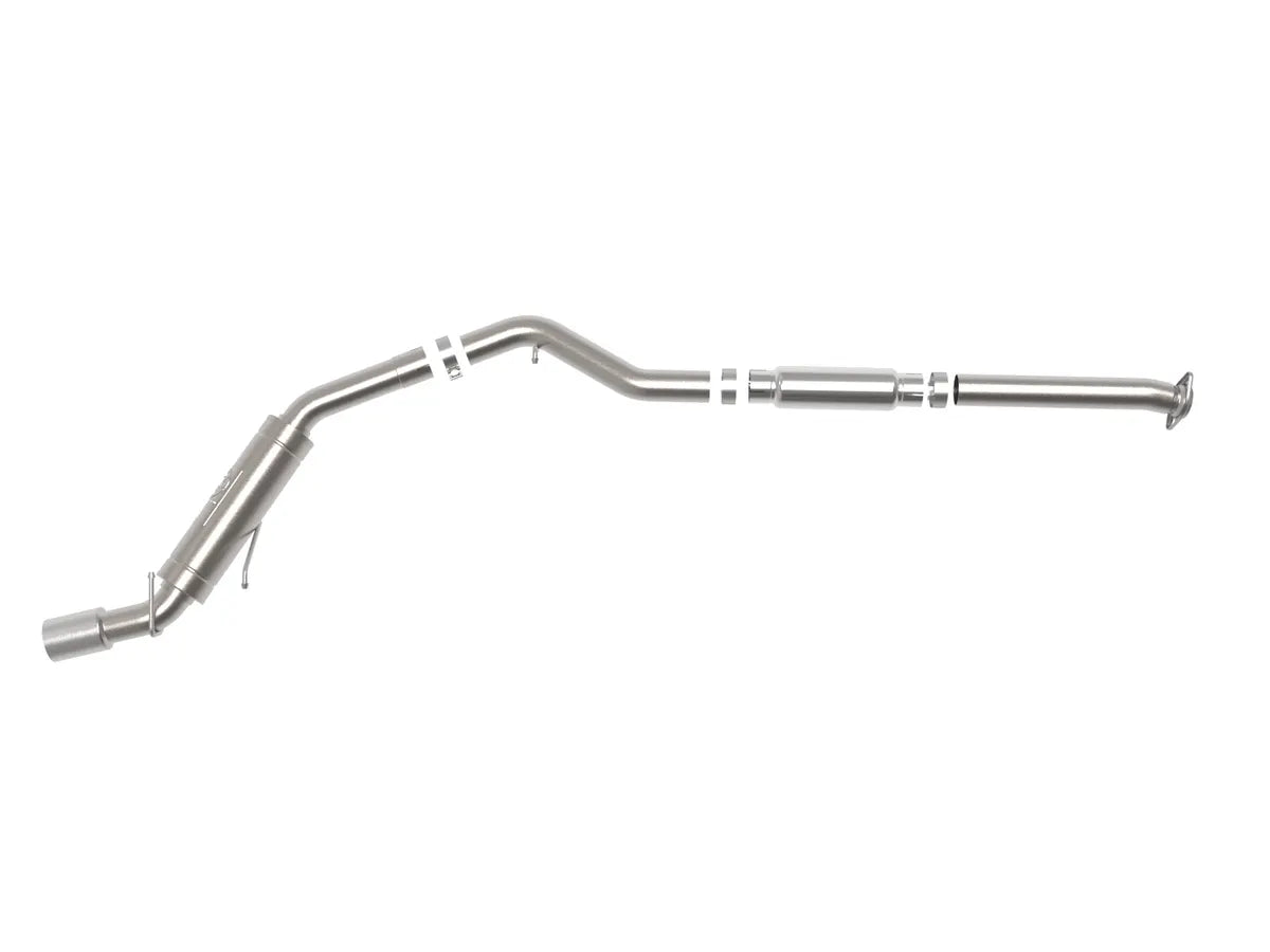 Takeda Cat-Back Exhaust System (Single Exit, Brushed Tip): Scion FRS (13-16) / Subaru BRZ (13-24) / Toyota 86 (17-20) / GR86 (22-24) 2.0L / 2.4L