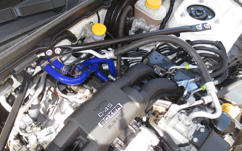 HPS Silicone Heater Hoses Kit: Scion FRS (13-16), Subaru BRZ (13-25), Toyota 86 (17-20), GR86 (22-25)
