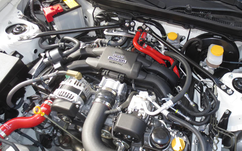 HPS Silicone Heater Hoses Kit: Scion FRS (13-16), Subaru BRZ (13-25), Toyota 86 (17-20), GR86 (22-25)