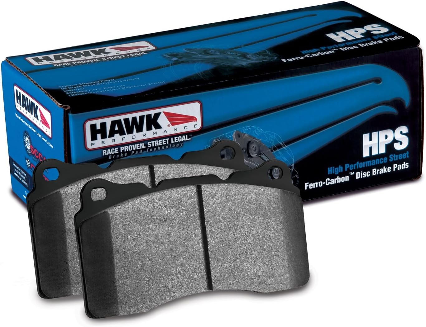 Hawk HPS Rear Brake Pads: Scion xB 2008 - 2015 (xB2)