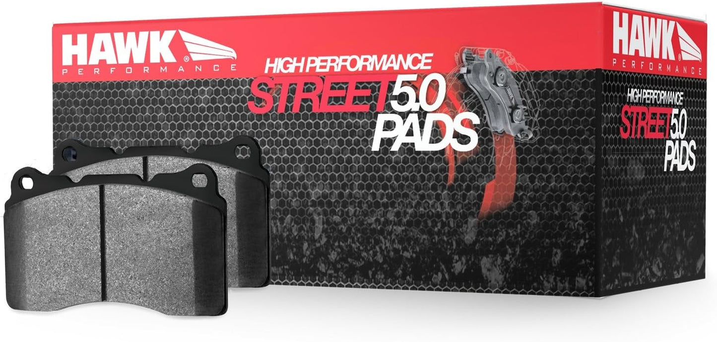 Hawk Street 5.0 Rear Brake Pads: Scion FR-S 2013-2016; Toyota 86 2017-2020; Subaru BRZ 2013-2020