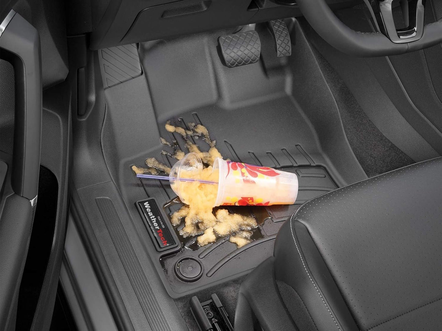 WeatherTech FloorLiner Front Floor Mats (Black): Scion tC 2011 - 2013