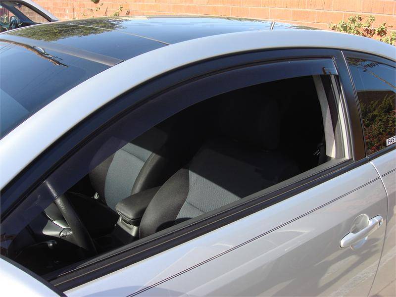 Weathertech Side Window Deflectors: Scion tC 2005 - 2010