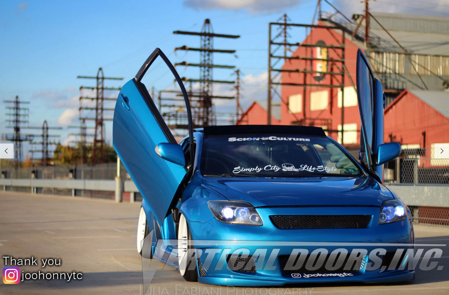 Vertical Doors Kit: Scion tC 2005 - 2010