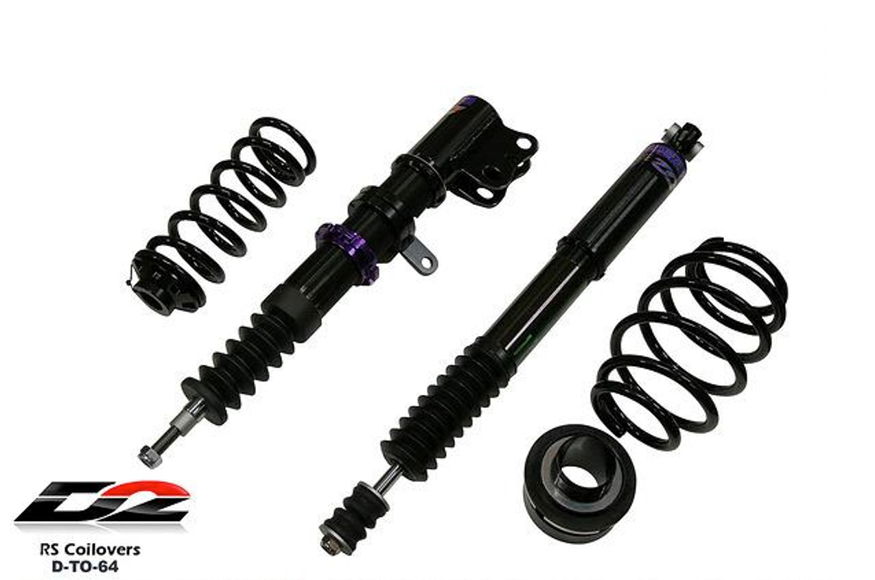 D2 Racing RALLY Asphalt Coilovers: Scion xD 2008 - 2014