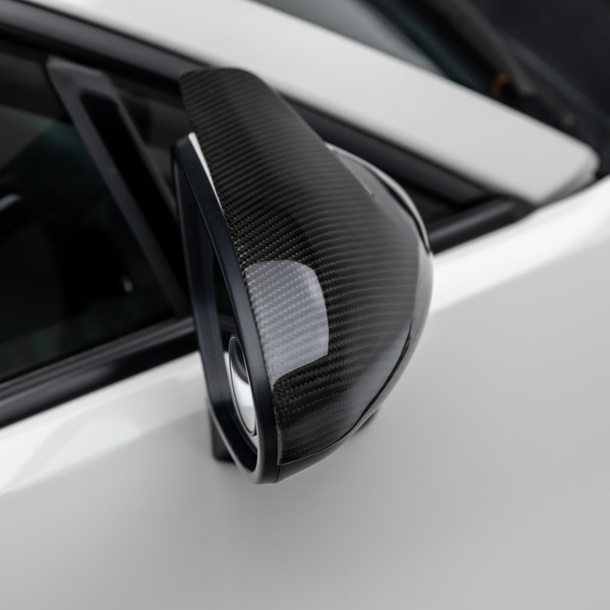 Compressive Tuning Carbon Fiber Mirror Caps: Subaru BRZ 2022 - 2024 & Toyota GR86 2022 - 2024