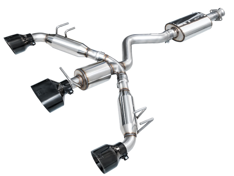 AWE Touring Edition Cat-Back Exhaust (Black Tips): Toyota GR Corolla 1.6L Turbo 2023 - 2024