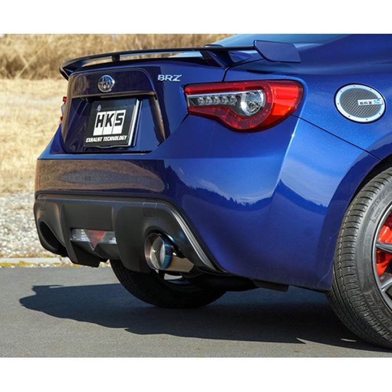 HKS Hi-Power Single Racing Exhaust Version 2 (SUS304 No Coating): Scion FR-S (13-20), Subaru BRZ (13-20) & Toyota 86 (13-20)