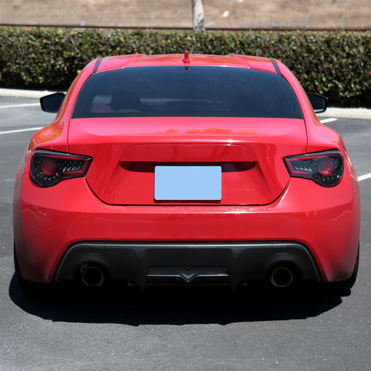 Spec D Sequential LED Tail Lights (Glossy Black /Clear Lens): Scion FRS & Subaru BRZ 2013 - 2016