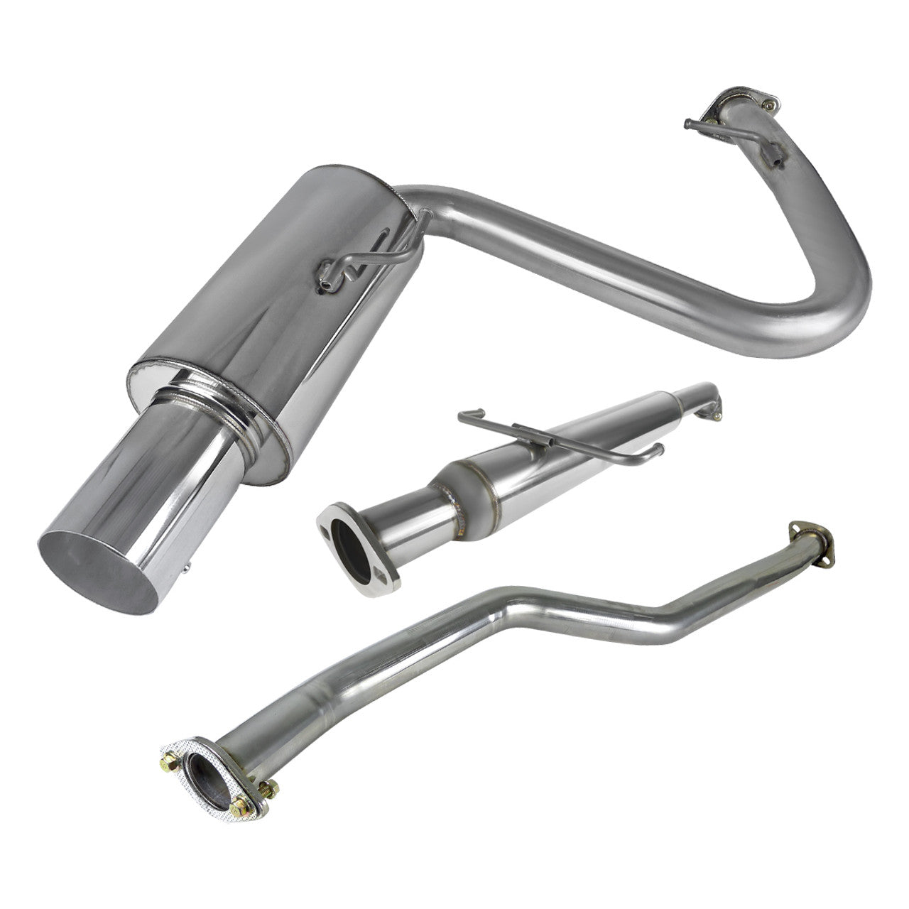 Spec D N1 Cat-Back Exhaust System (Polished Tip): Scion tC 2005 - 2010