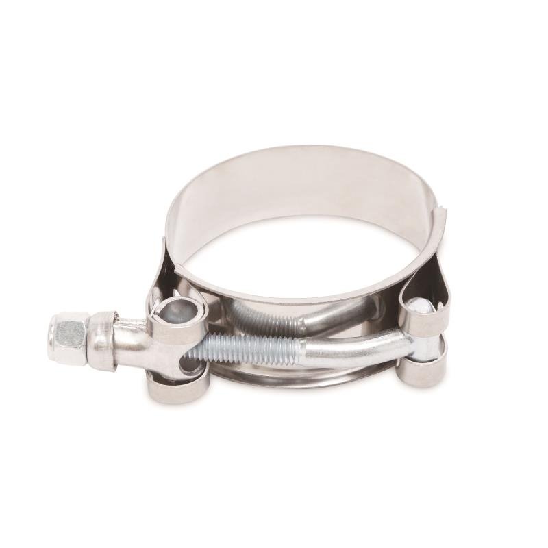 Mishimoto Stainless-Steel T-Bolt Clamp: Fits Most Models 1.89 Inch (48.01 mm) to 2.13 Inch (54 mm)