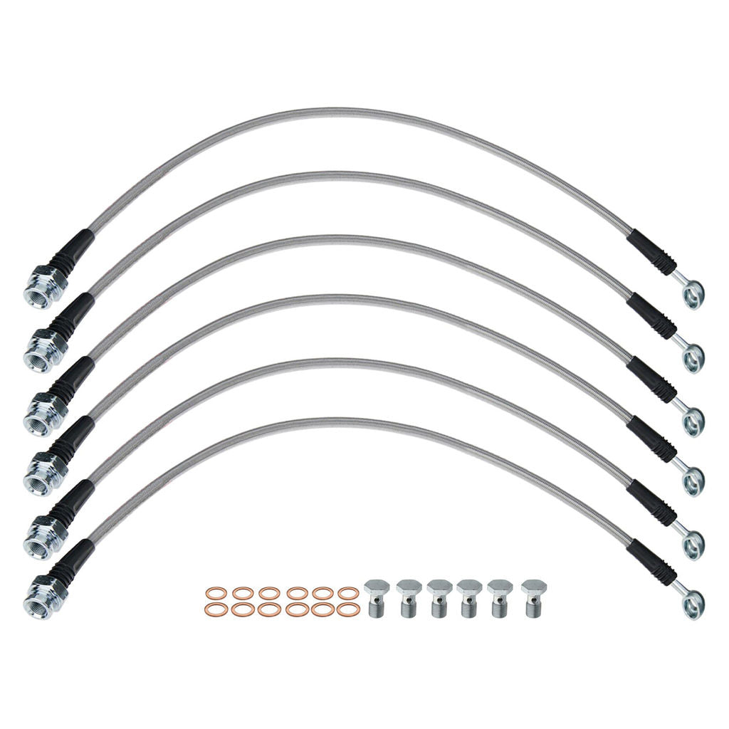 Technafit Stainless Brake Lines (Front & Rear): Scion xB 2008 - 2015 (xB2)