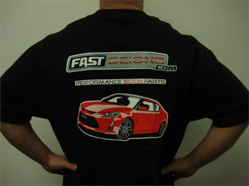 FastScions Scion tC2 T-Shirt (Black - Short Sleeve)