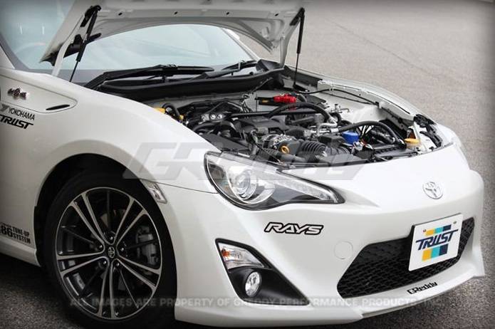 Greddy Carbon Fiber Hood Supports: Scion FR-S 2013-2016; Toyota 86 2017-2020; Subaru BRZ 2013-2020