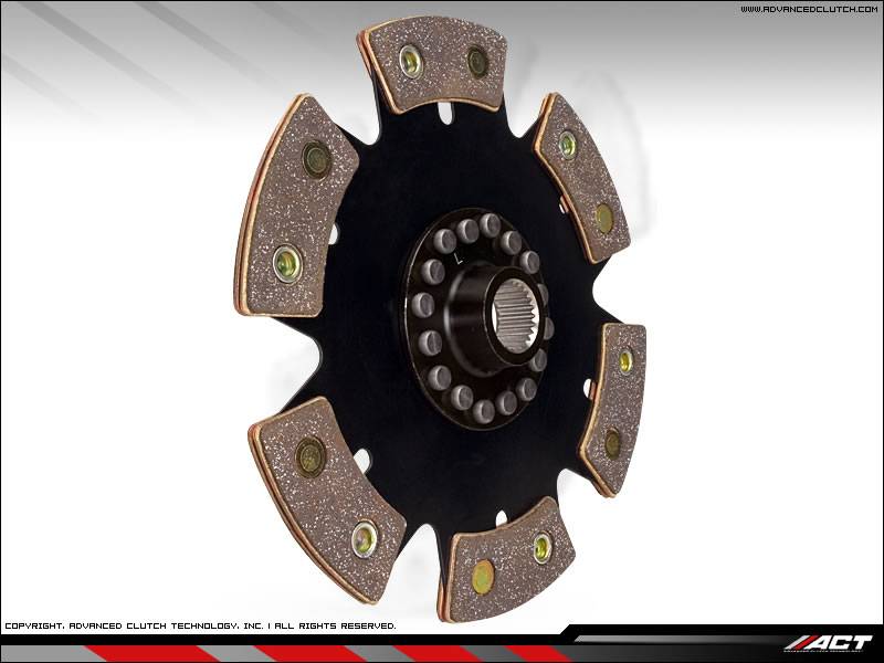ACT 6-Puck Clutch Kit (Heavy Duty Pressure Plate / Solid Hub Disc): Scion xD 2008 - 2014