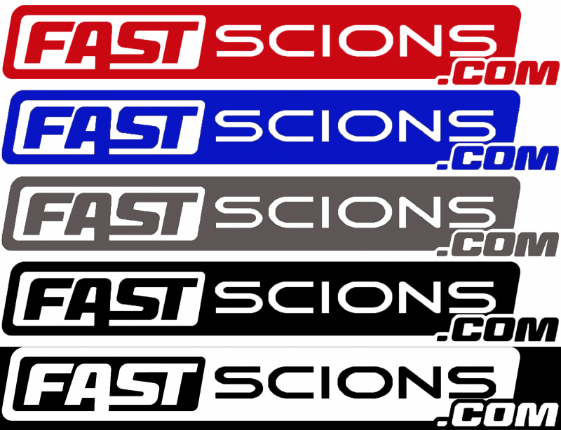 FastScions Stickers (Choose Color)