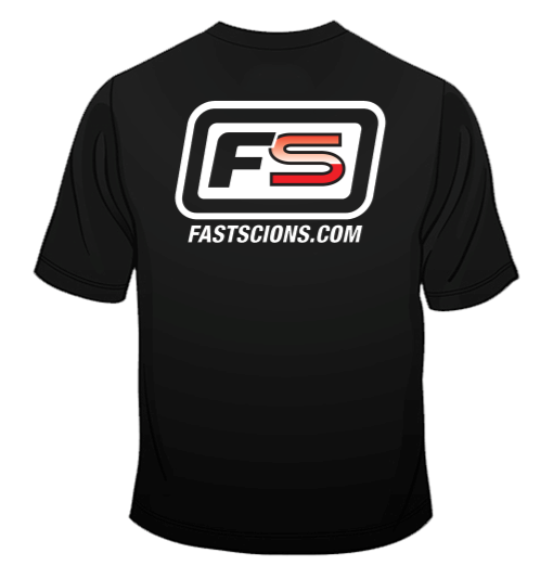 FastScions T-Shirt (Black - Short Sleeve)