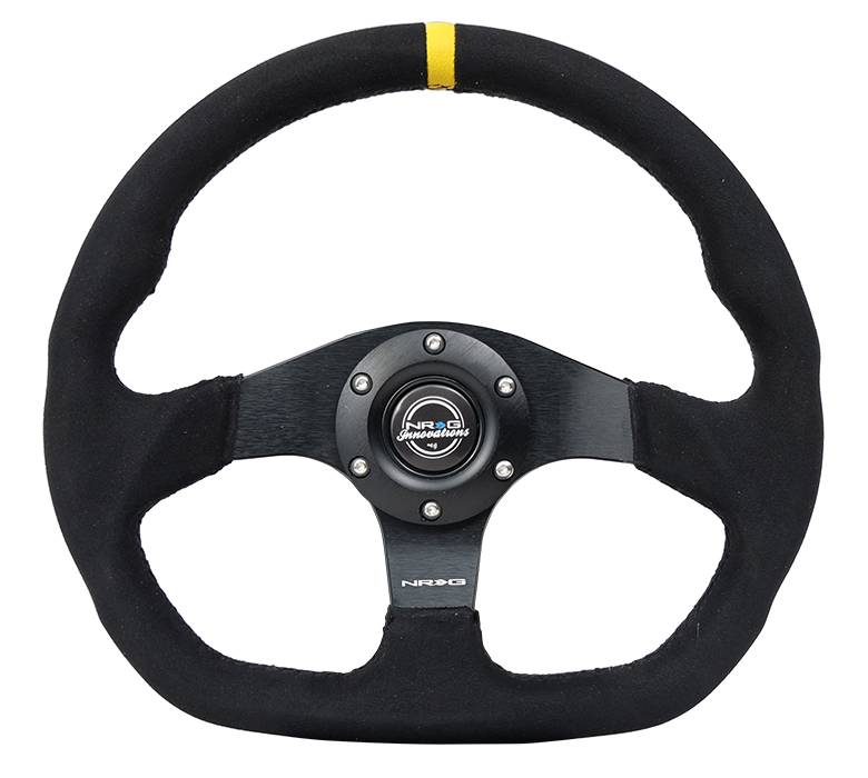 NRG Innovations RST-024 Flat Bottom Steering Wheel (320mm)