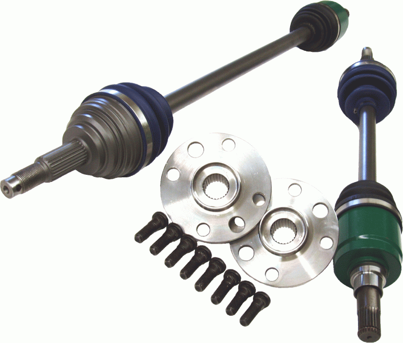 Driveshaft Shop 600HP 3.9 Axle & Hub Kit: Scion xA / xB 2004 - 2006