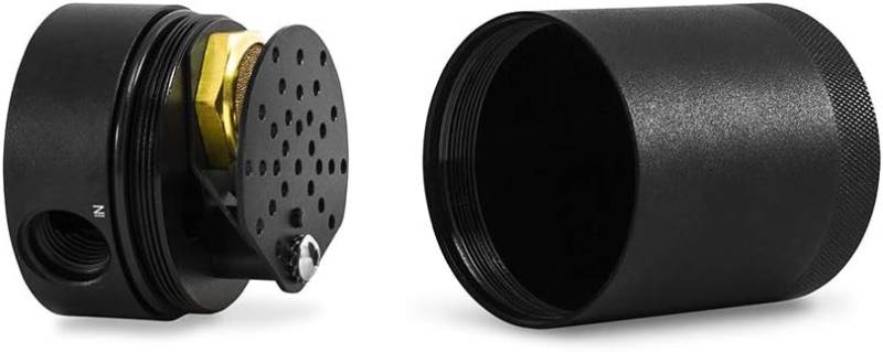 Mishimoto Baffled Oil Catch Can Kit - Black: Toyota Supra GR 3.0L 2020-2024