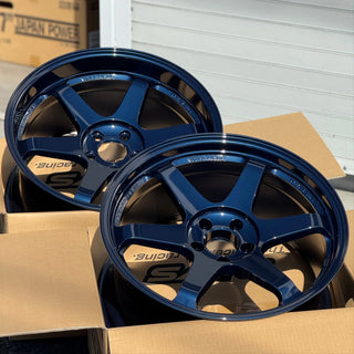 Volk Racing TE37SL / Mag Blue | 19x9.5 | 19x10.5 | 5x112 | +22mm | +35mm Offset