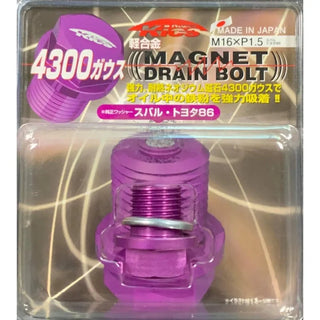 Project Kics Magnetic Drain Bolt: Toyota 86 (17-20), Subaru BRZ (13-20) & Scion FR-S (13-16)
