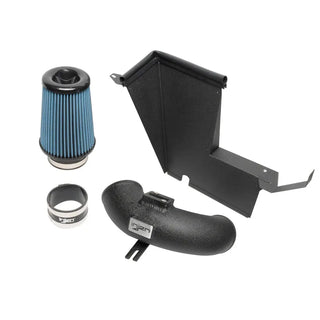 Injen SP Short Ram Air Intake System: Toyota GR Supra 2021 - 2023 2.0L 4 Cyl. Wrinkle Black