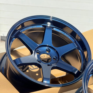 Volk Racing TE37SL / Mag Blue | 19x9.5 | 19x10.5 | 5x112 | +22mm | +35mm Offset