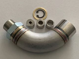 Vibrant CEL Eliminator / O2 Restrictor Fitting (90-DEGREE) W/ Adjustable Jet Inserts