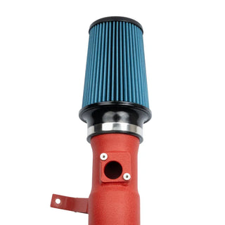 Injen Short Ram Cold Air Intake: Toyota GR Corolla 2023 - 2025 L3-1.6L Turbo Wrinkle Red