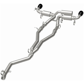 Magnaflow SPEQ Series Cat-Back Exhaust (Black Chrome Tips): Toyota GR Supra (20+)