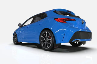 Rally Armor Mud Flaps: Subaru BRZ (13-20), Toyota FR-S (13-16) & Toyota 86 (17-20) BCE Logo Black