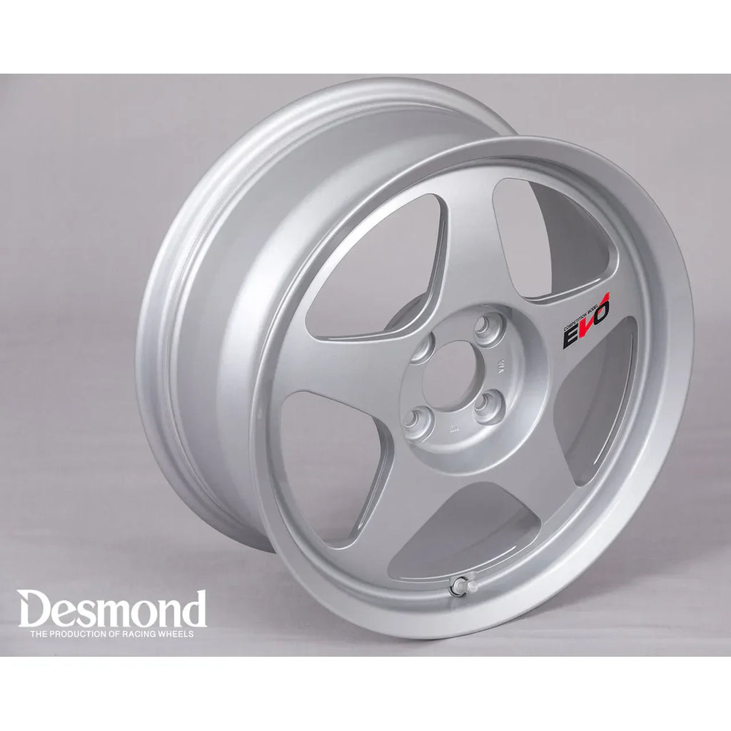 Desmond REGAMASTER Gloss Silver 16x8 +35mm Offset – FastScions
