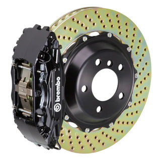 Brembo GT BBK Front Brake Kit (FRONT): Fits Most BRZ/FR-S/86/GR86 Models Black Drilled Rotors