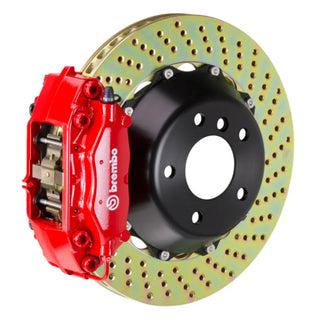 Brembo GT BBK Front Caliper (FRONT): Scion FR-S, Subaru BRZ & Toyota 86 w/ Drilled Rotors (Red)