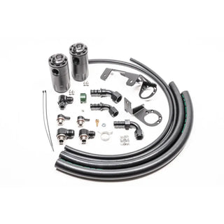 Radium Engineering Dual Catch Can Kit Fluid Lock: Toyota GR Supra (20-26)