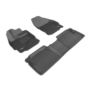 3D MAXpider Kagu Floormats Set (Black, Both Rows): Scion tC 2014 - 2016 (tC2)