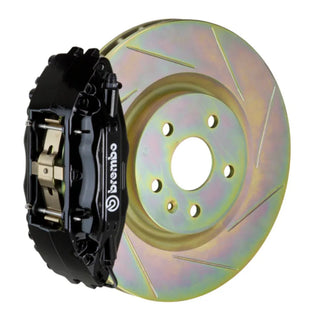 Brembo Front GT BBK 4 Piston Cast Slotted Rotor Kit (FRONT) Type1-Black: Fits Most BRZ/FR-S/86 Models (12-16)