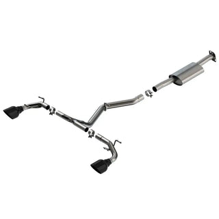 Borla S-Type Cat-Back Exhaust System (Black Tips): Toyota GR86 & Subaru BRZ 2.4L 2022 - 2024