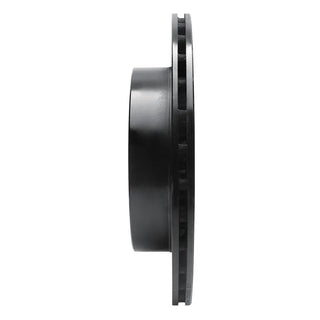 R1 Concepts Black Drilled & Slotted Brake Rotor (REAR RIGHT): Subaru BRZ (17-25)