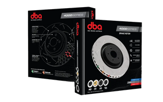 DBA 4000 Series Plain Rotor (REAR): Toyota 86 (17-20), Subaru BRZ (13-20) & Scion FR-S (13-16)