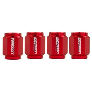 Project Kics Racing Red Valve Cap: Fits Most Models