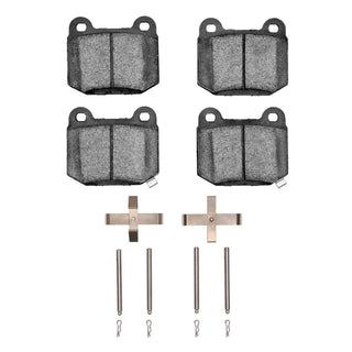 DFC 5000 Advanced Low Metallic Brake Pads and Hardware Kit (REAR): Fits Most BRZ/FR-S/86 Models