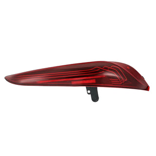 AlphaRex LUXX-Series Laser Style LED Tail Lights (Black-Red): Toyota Supra (20-24)