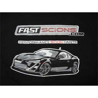 FastScions Scion FR-S T-Shirt (Black - Short Sleeve)