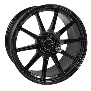 Enkei TS10 Gloss Black Wheels 17x8: Fits Most Models with 5x100 Bolt Pattern