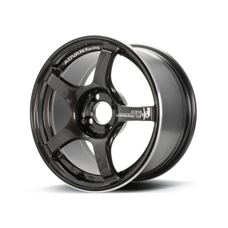 Advan TC4 / Gunmetallic & Ring | 15x8 | 4x100 | +35mm Offset