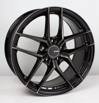 Enkei TY5 Black w/ Dark Tinted Spoke Faces & Lip Ring 19x8 | 5x114.3 (498-980-6540MBM)