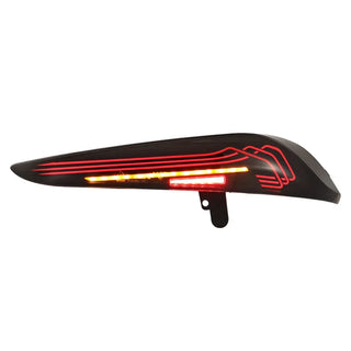 AlphaRex LUXX-Series Laser Style LED Tail Lights Alpha-Black: Fits Most Toyota Supra Models